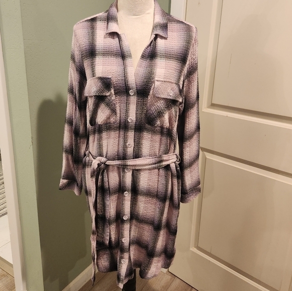 NWT Cloth & Stone Shirt Dress - Picture 2 of 8